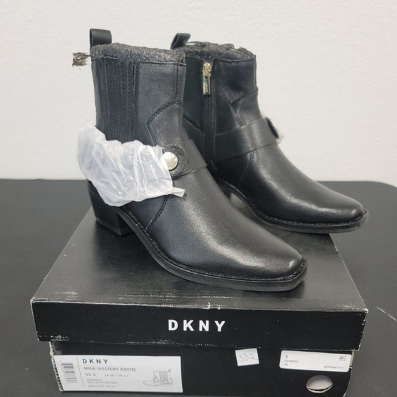 Dkny Shoes - DKNY - Mina Western Bootie